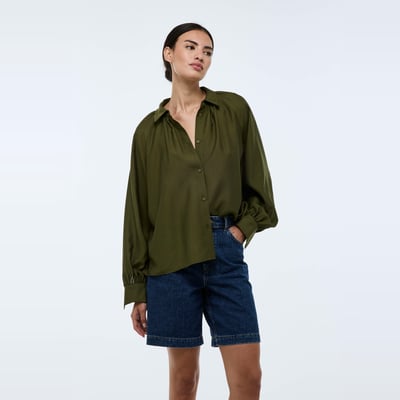Chemise manches longues unie MONOPRIX