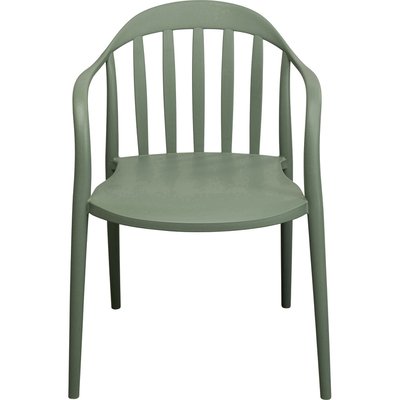 Chaise de jardin avec accoudoirs Flores verte KARE DESIGN