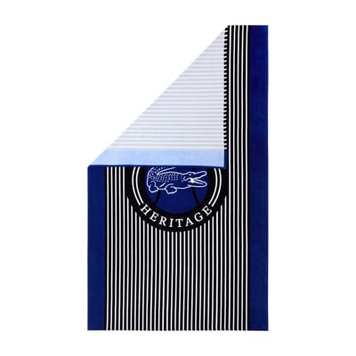 Serviette de plage en coton, LACE LACOSTE HOME