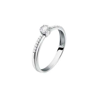 Bague en or blanc 375 B-CLASSIC BLUESPIRIT