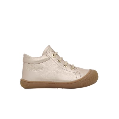 Chaussures premiers pas en cuir metallisé COCOON NATURINO