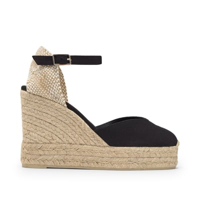 Espadrilles compensées à plateforme tressée CHIARITA EXTRA PLATFORM CASTANER