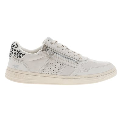 Tennis FEMME Mustang grises claires et à lacets plats et zip - Taille 39 MUSTANG