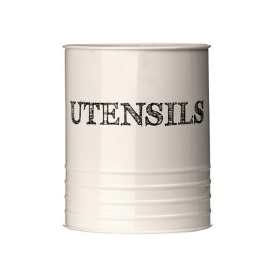 Utensil Holder in Cream SO'HOME