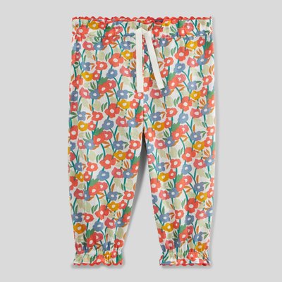Pantalon taille élastique imprimé en coton BIO GOTS BOUT'CHOU