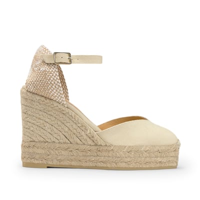 Espadrilles compensées à plateforme tressée CHIARITA EXTRA PLATFORM CASTANER