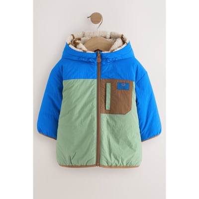 Veste réversible en peau lainée NEXT
