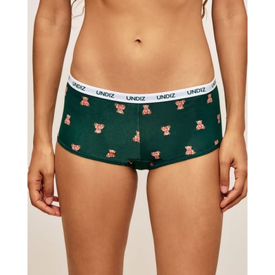 Shorty en coton imprimé noeuds BIGELATIZ PRIN UNDIZ