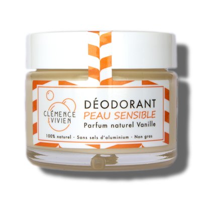 Déodorant Peau Sensible  Le Vanille CLEMENCE ET VIVIEN