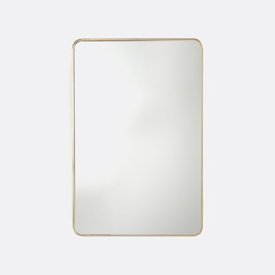 Specchio rettangolare, in ferro, larghezza 60 x altezza 90 cm, IODUS LA REDOUTE INTERIEURS
