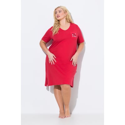 T-shirt long motif cœurs ULLA POPKEN