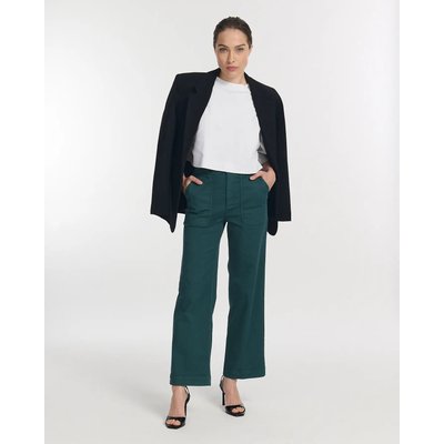 Pantalon droit large taille haute LABDIP