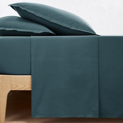 Drap plat uni en percale de coton bio Scenario LA REDOUTE INTERIEURS