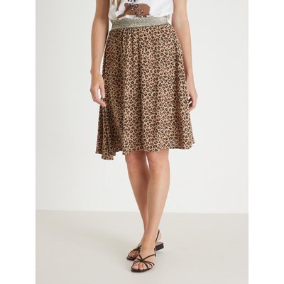 Jupe courte taille elastiquee La Redoute