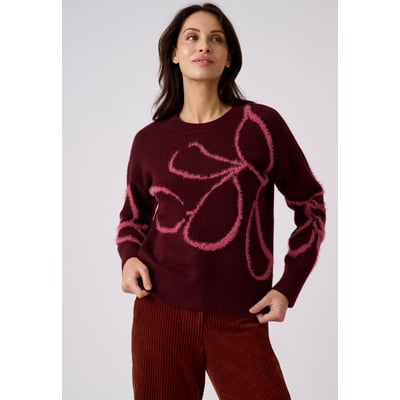 Pull fils poilus fantaisie DAMART