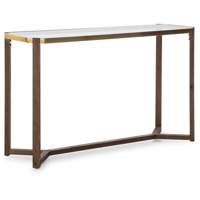 Console bois et verre, Clinton RECOLLECTION