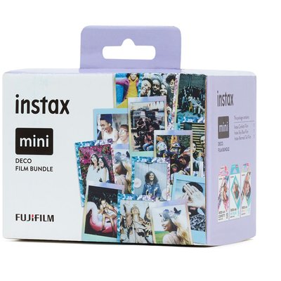 Papier photo instantané Film Instax Deco pack FUJIFILM