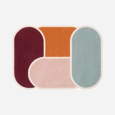 Tapis de salon laine BERYL HABITAT