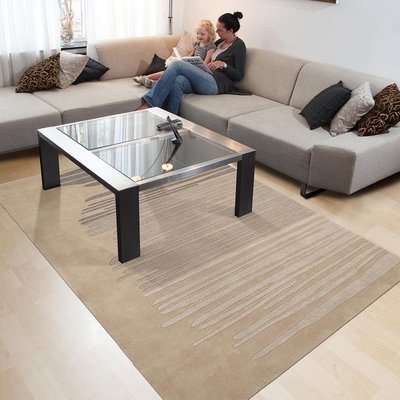 Tapis chambre fait main en acrylique NEDCRAFT UN AMOUR DE TAPIS