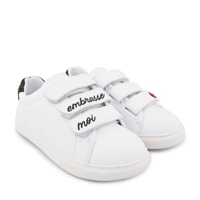 Baskets En Cuir Edith Embrasse Moi BONS BAISERS