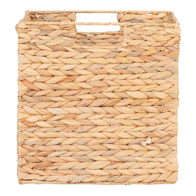 Panier de rangement pliant en jacynthe d'eau 30 cm PIER IMPORT