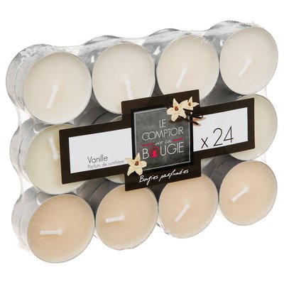 Bougies chauffe-plat parfumées boite de 24 pièces NINA ATMOSPHERA