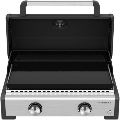 Plancha gaz à poser MASTER 2 COOK - Housse 2210866 avec couvercle de cuisson CAMPINGAZ
