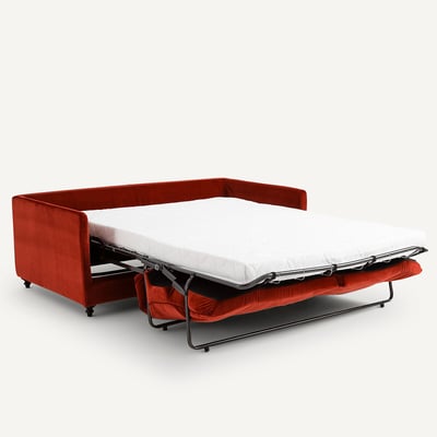 Omvormbare compacte bank in fluweel, Lazare AM.PM