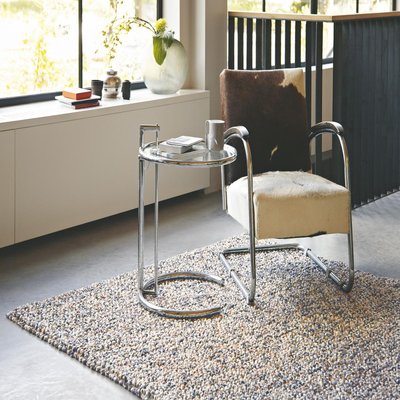 Tapis salon et chambre tissé en laine motif faux uni MARBLE A UN AMOUR DE TAPIS