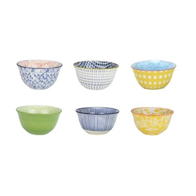 Lot de 6 petits bols design 3, SABAE ARTIME