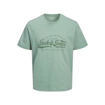 T-shirt manches courtes, col rond, Jordean JACK & JONES