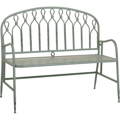 Banc de jardin métal  antique pour terrasse élégante RECOLLECTION