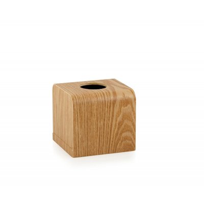 Boîte à Mouchoirs Carrée en Bois de Saule WADIGA