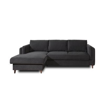 Canapé d'Angle Convertible en Velours 4 places - BROOKE LISA DESIGN