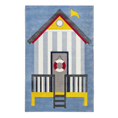 Tapis motif cabine de plage ,  Sea Castle ESPRIT