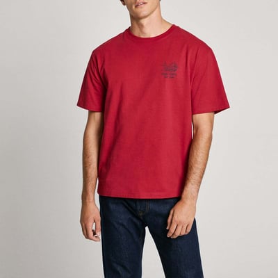 T-Shirt À Coupe Décontractée Avec Imprimé PEPE JEANS