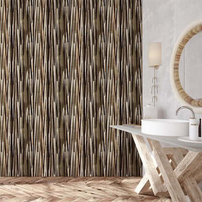 Papier peint tons années 70 HEXOA