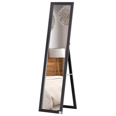 Miroir sur pied et mural rectangulaire HOMCOM