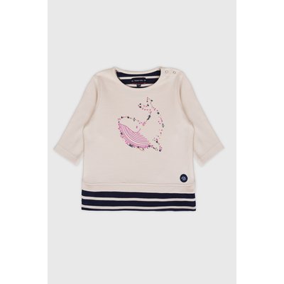 T-shirt baleine en coton épais BABY ARMOR-LUX