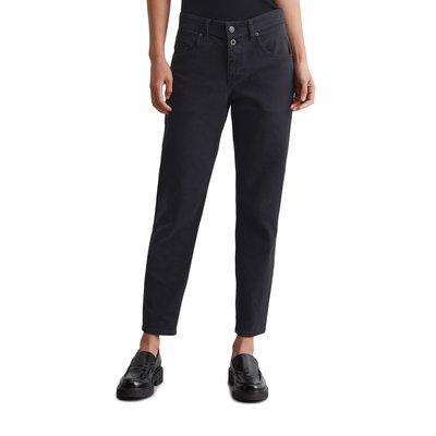 Jeans modèle Theda boyfriend cropped en sergé de coton brossé MARC O'POLO
