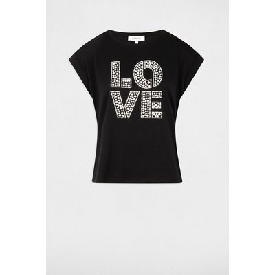 T-Shirt mit Love-Schriftzug MORGAN
