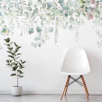 Papier peint jardin bohème HEXOA