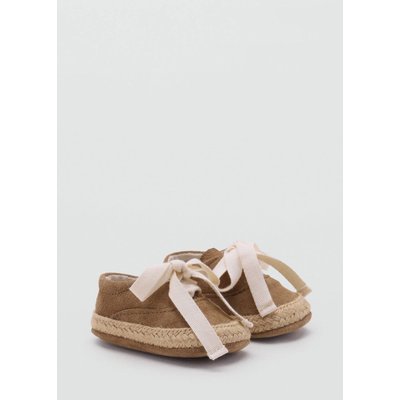 Chausses cuir nœud MANGO BABY