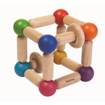 Hochet carré souple PLAN TOYS