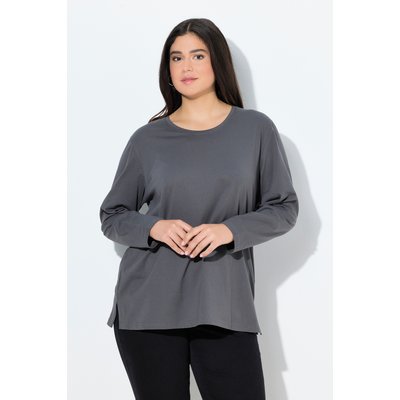 T-shirt décontracté à col rond et manches ULLA POPKEN