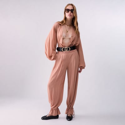 Pantalon ample avec cordon de serrage LIU JO