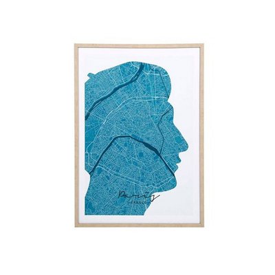 Tableau toile imprimée 50x70  Paris DECORATIE
