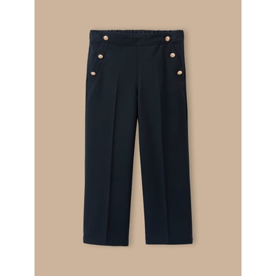 Pantalon large à pont CYRILLUS