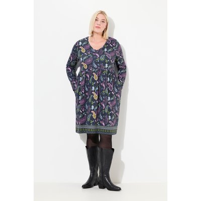 T-shirt long col en V et manches longues ULLA POPKEN