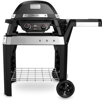 Barbecue électrique Pulse  2000 noir avec chariot WEBER